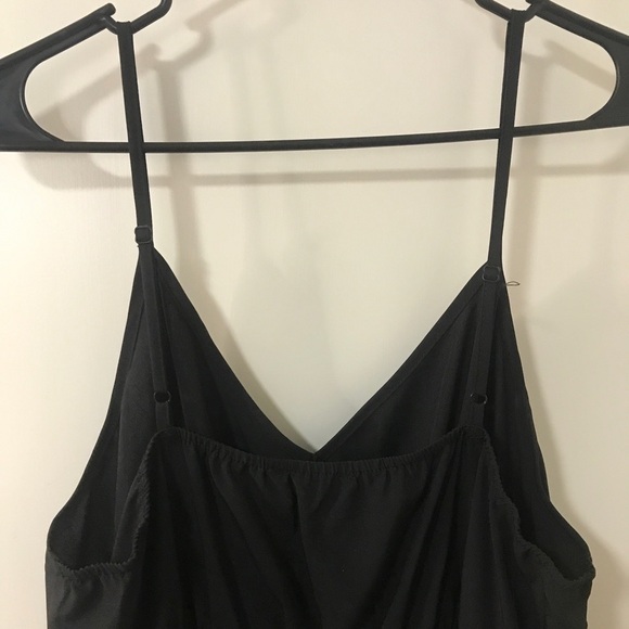 3/$15 Shein black leopard print spaghetti strap midi dress size 2XL - Picture 6 of 9